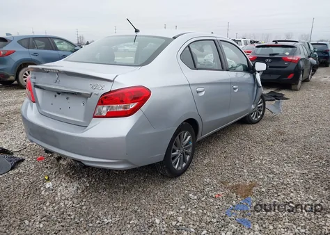 2018 Mitsubishi Mirage G4 Se from USA, damaged, VIN ML32F4FJ5JHF07158